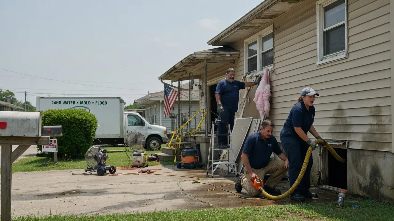 Water Damage Repair in Sandia, TX near me